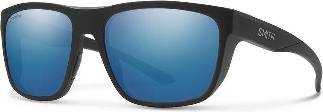 Matte Black, polarized blue mirror