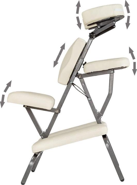 Actual product image tectake Massage chair