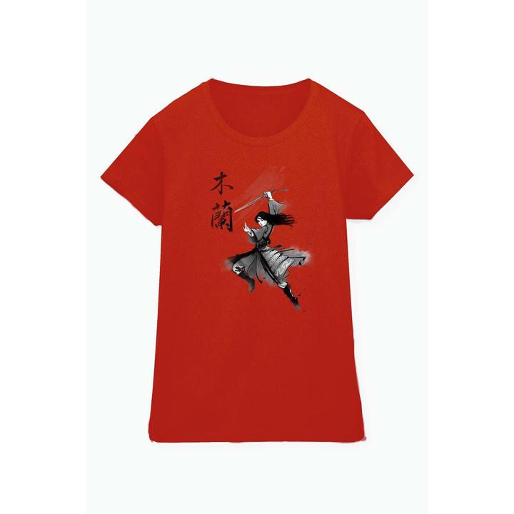 Immagine prodotto Disney Mulan Movie Sword Jump Maglietta Donna (S)