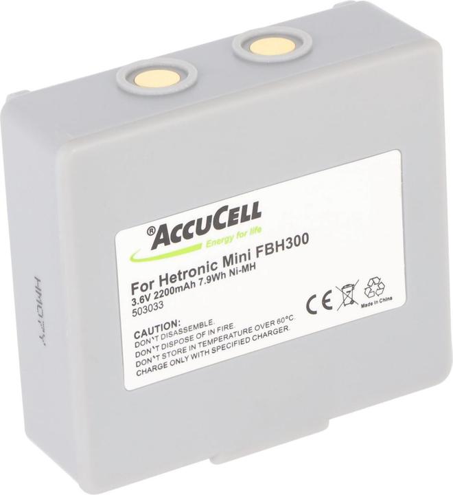 Image du produit AccuCell Batterie Hetronic commande de grue, ABITRON KH68300520.A HETRONIC 68300510, 68300520, 68300525 (600 mAh)