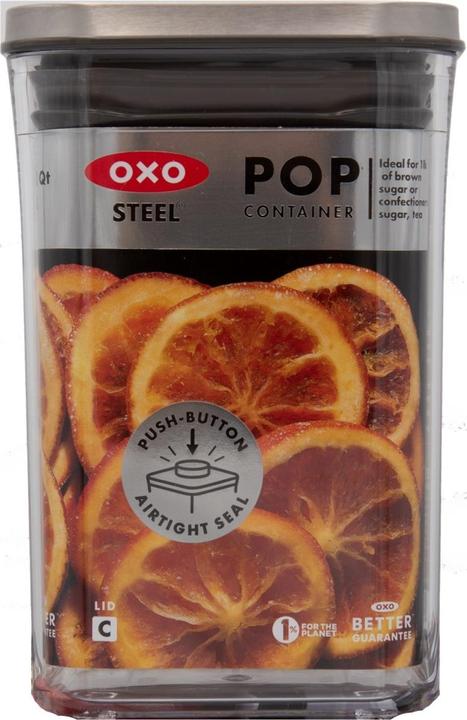 Produktbild OXO Vorratsdose Steel Pop (1 l)