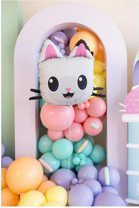 Actual product image Partydeco Pandy Paws Foil Balloon, 65x57 cm, mix (1x)