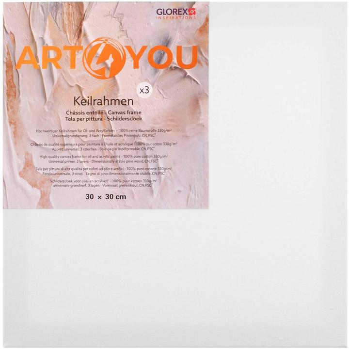 Actual product image Glorex Keilrahmen-Set,30x30cm.60020003 (30 x 5.50 cm)