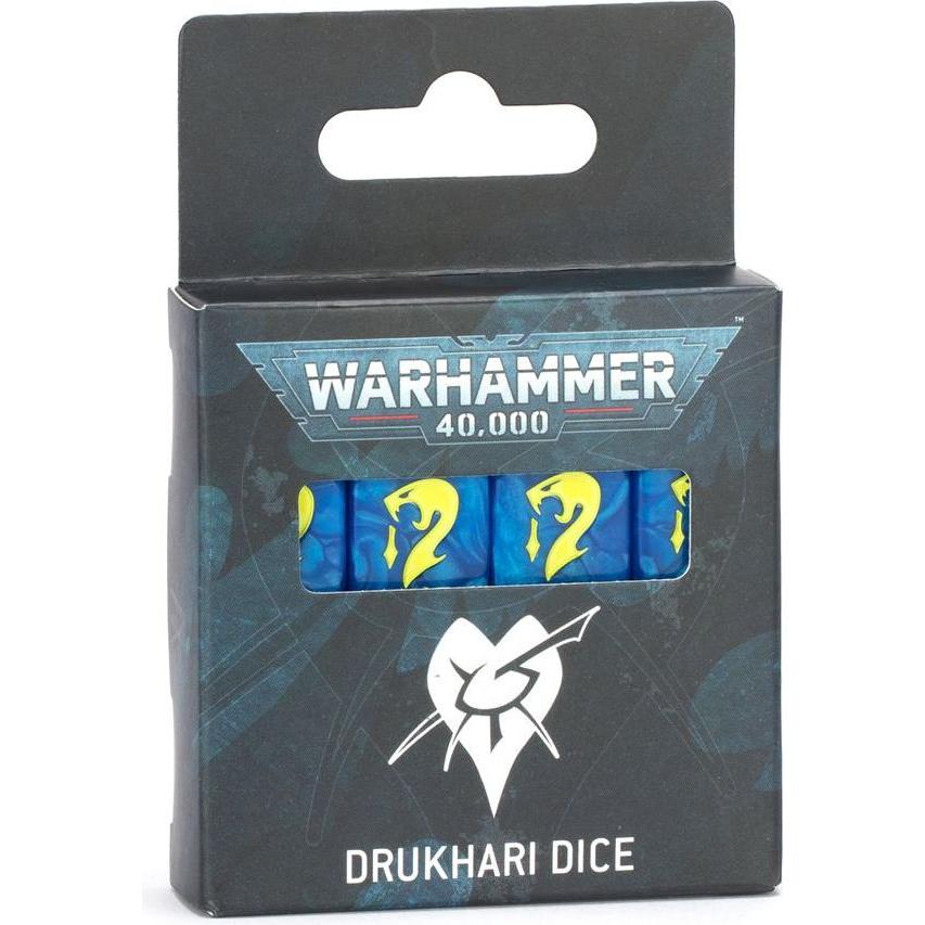 Games Workshop Warhammer 40k - Drukhari Dice Set (2025)