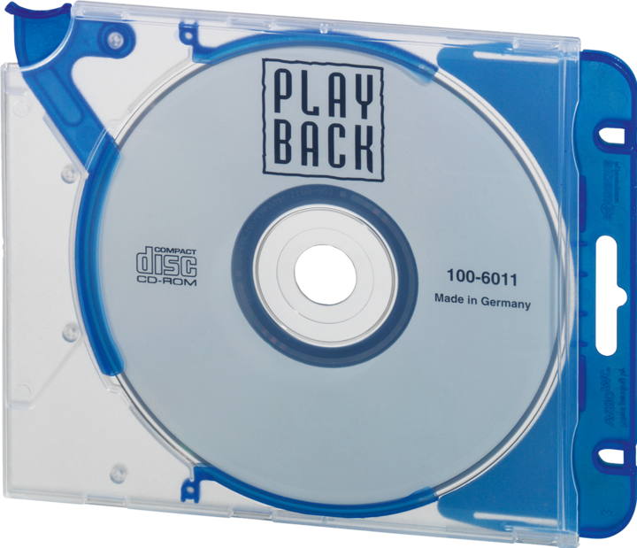 Produktbild Durable Einleger für CD Slim Jewel Case (Platten, CDs)