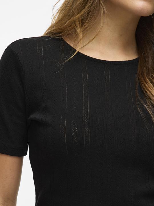 Produktbild Vila Rundhals Oberteil mit kurzen Ärmeln (S)