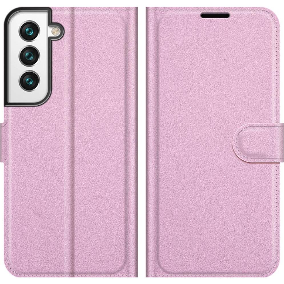 Screenguard Samsung Galaxy S22+ Leather Guard Lederhülle (Samsung Galaxy S22+), Smartphone Hülle, Rosa