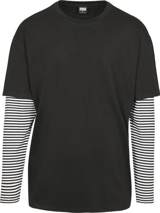 Produktbild Urban Classics Oversized Double Layer Striped LS Tee (XXL)