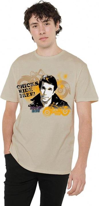Produktbild Happy Days Chicks Ride Free TShirt (3XL)