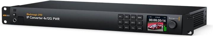 Blackmagic Convertitore IP 2110 4x12G PWR