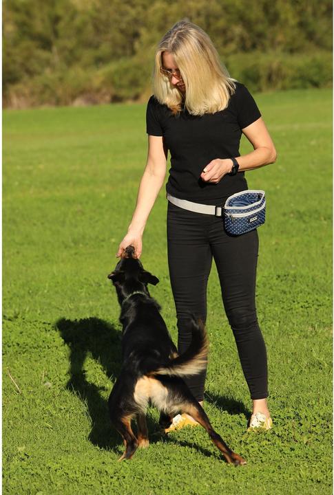 Produktbild Doog Treat Pouch Stella L Navy / Polka Dots (L, Agility)