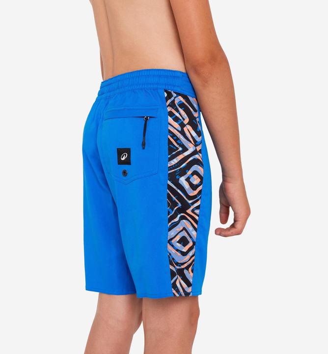Produktbild Olaian Boardshorts Surfen Jungen 900 Band blau (140)
