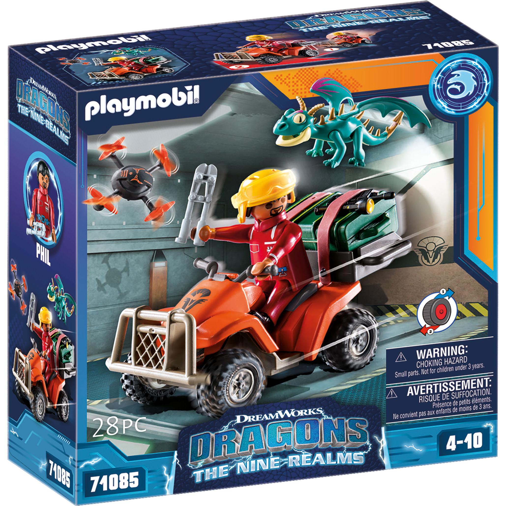 Playmobil Dragons: The Nine Realms - Icaris Quad & Phil (71085)