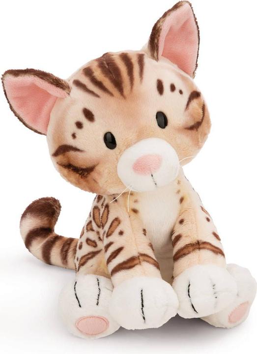 Actual product image NICI 62190 Kuscheltier Katze Bengal 20cm sitzend GREEN (20 cm)