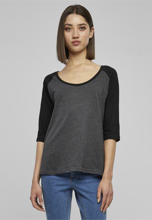 Actual product image Urban Classics Ladies 3/4 Contrast Raglan Tee (3XL)