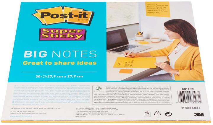 Image du produit Post-it Super Sticky (279 x 279 mm)
