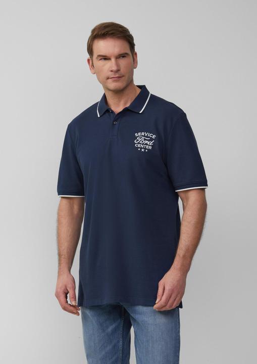 Immagine prodotto S.Oliver Polo-Shirt Poloshirt aus Piqué mit Stickerei und Ford®-Artwork (XXL)