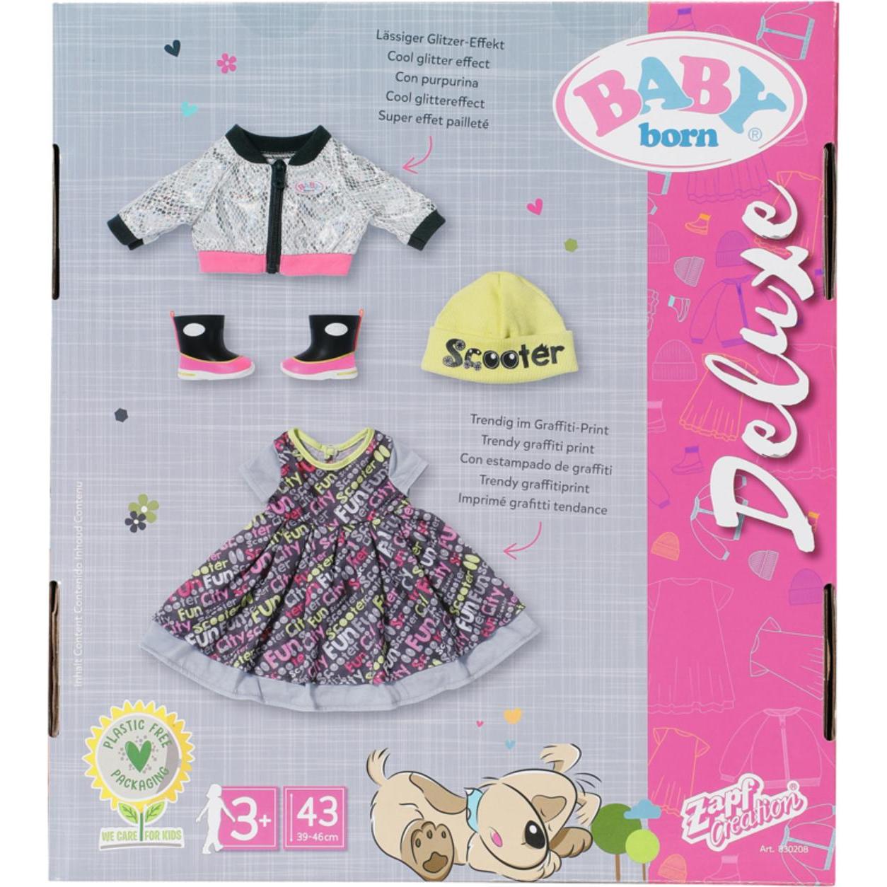 Thumbnail - Zapf Creation BABY born City Deluxe Style, 43cm