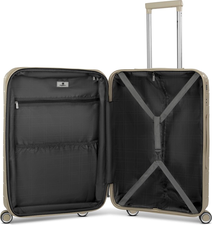 Immagine prodotto Franky Trolley London a 4 ruote M 42 cm con piega ad espansione (59 l, M (50 - 90l))