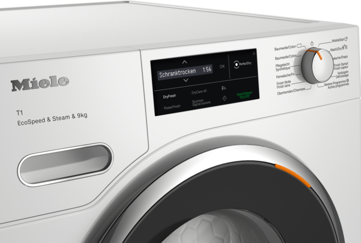 Image du produit Miele TWL 700-80 CH (9 kg, Gauche, Modifiable, Fiche CH)