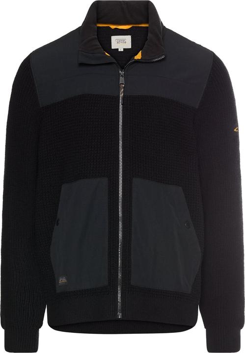 Produktbild Camel Active Strickjacke mit einrollbarer Kapuze (L)