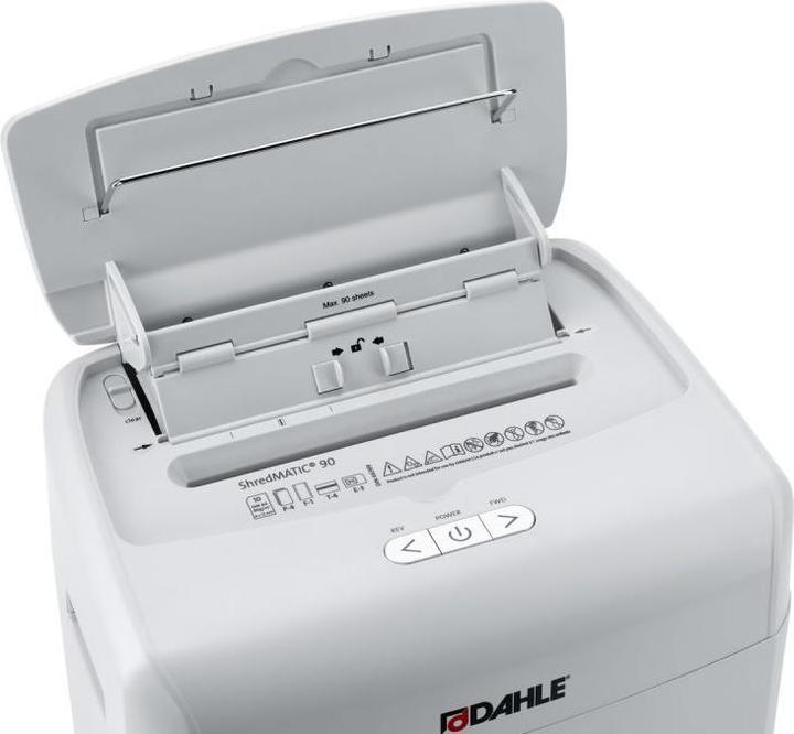 Produktbild Dahle ShredMATIC SM90 P4 Autofeed öl- & wartungsfrei (Partikelschnitt)