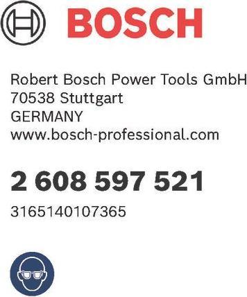 Produktbild Bosch Professional Zubehör Stufenbohrer HSS, 6 - 39 mm, 10 mm, 93,5 mm, 13 Stufen (10 mm)