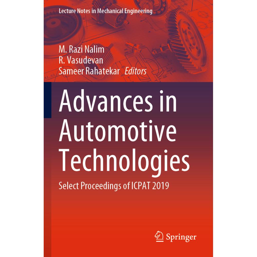 Advances in Automotive Technologies, Fachbücher von R. Vasudevan, M. Razi Nalim, Sameer Rahatekar