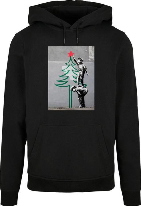 Produktbild Merchcode Banksy - Christmas Tree Basic Hoody - 183527 (3XL)