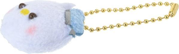 Actual product image Disney Donald plush key ring Little Face