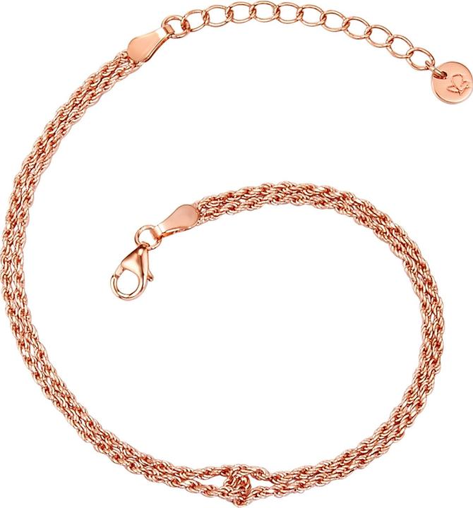 Immagine prodotto Glanzstücke München Donna Argento Rosa Oro 17,0 cm Lunghezza base + 3,0 cm Estensione - 23774 (17 cm, Argento)