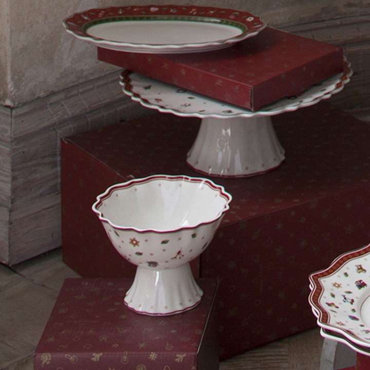 Actual product image Villeroy & Boch Dessert bowl on foot Toy's Delight (0.50 l, 1 x)