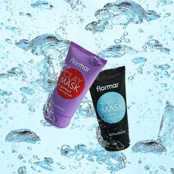 Produktbild Flormar Clay Mask 150 Ml - Exfoliating And Cleansing Face Mask With Clay (150 ml)