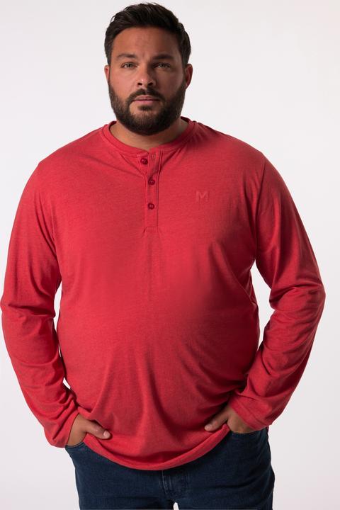 Image du produit Men+ Henley, Basic, Langarm, Rundhals (L)