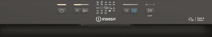 Actual product image Indesit I3B L634 X 14-place setting dishwasher D