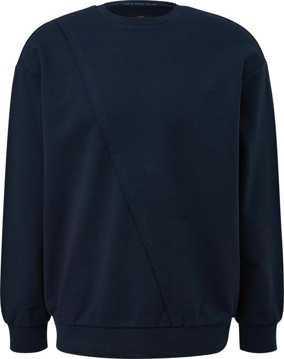 Produktbild s.Oliver Sweatshirt mit asymmetrischer Teilungsnaht (XS)