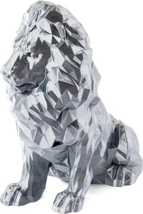 Produktbild Filament PLA SILK sterling silver 1.0kg 1.75mm (PLA, 1.75 mm, 1000 g, Silber)