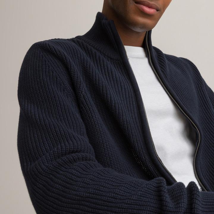 Produktbild La Redoute Collections Strickjacke aus Bio-Baumwolle (M)