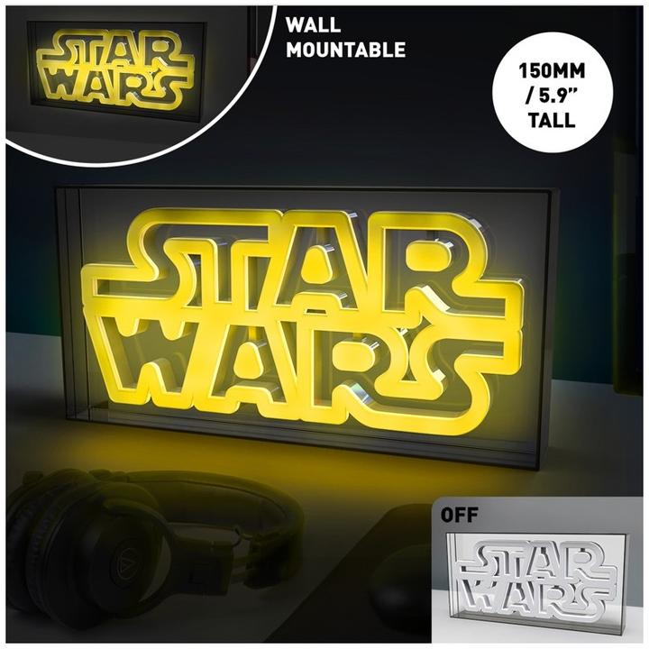 Image du produit Paladone Products STAR WARS - Logo - Lampe Led Néon 15.5x30.5cm