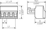 Produktbild Weidmüller Stecker-Buchs 3,81mm 180Grad Omnimat4p