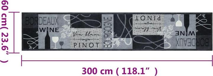 Produktbild vidaXL Küchenteppich (150 x 45 cm)