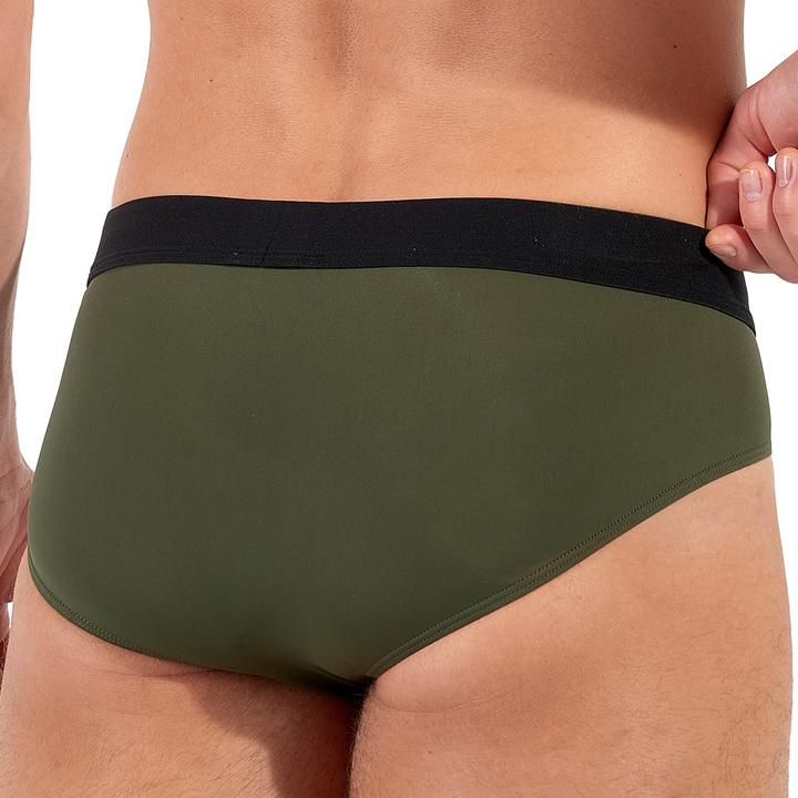 Produktbild HOM - Supersoft - Mini Slip / Unterhose - 2er Pack (M Khaki) (2er Pack, M)