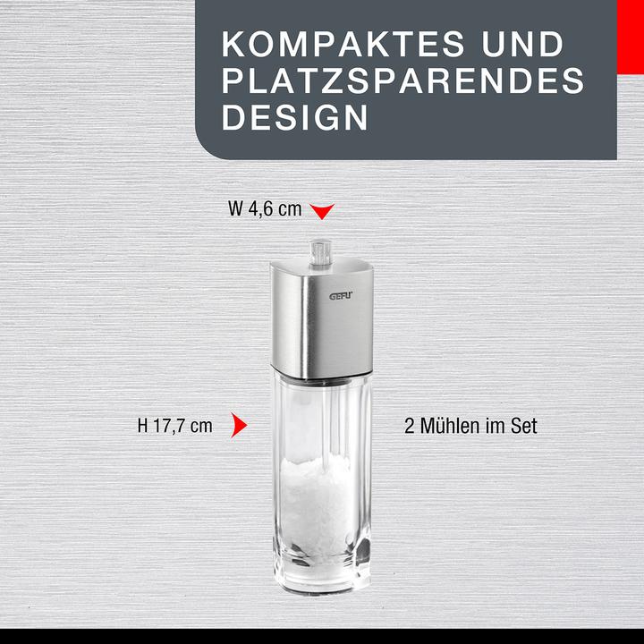 Actual product image GEFU Dueto (Pepper, Salt)