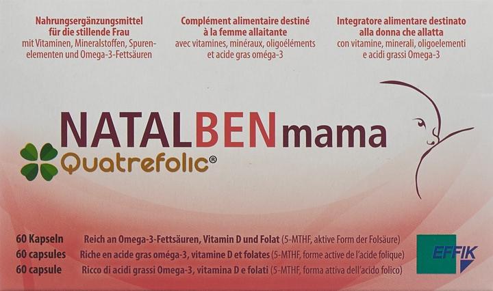 Actual product image Natalben Mom (60 Piece, Capsules, 98 g)