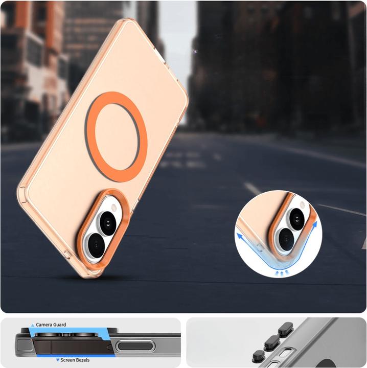 Image du produit Cover-Discount Galaxy S25 Edge - Schützende Acryl-Handyhülle mit Magnet (Samsung Galaxy S25 Edge)