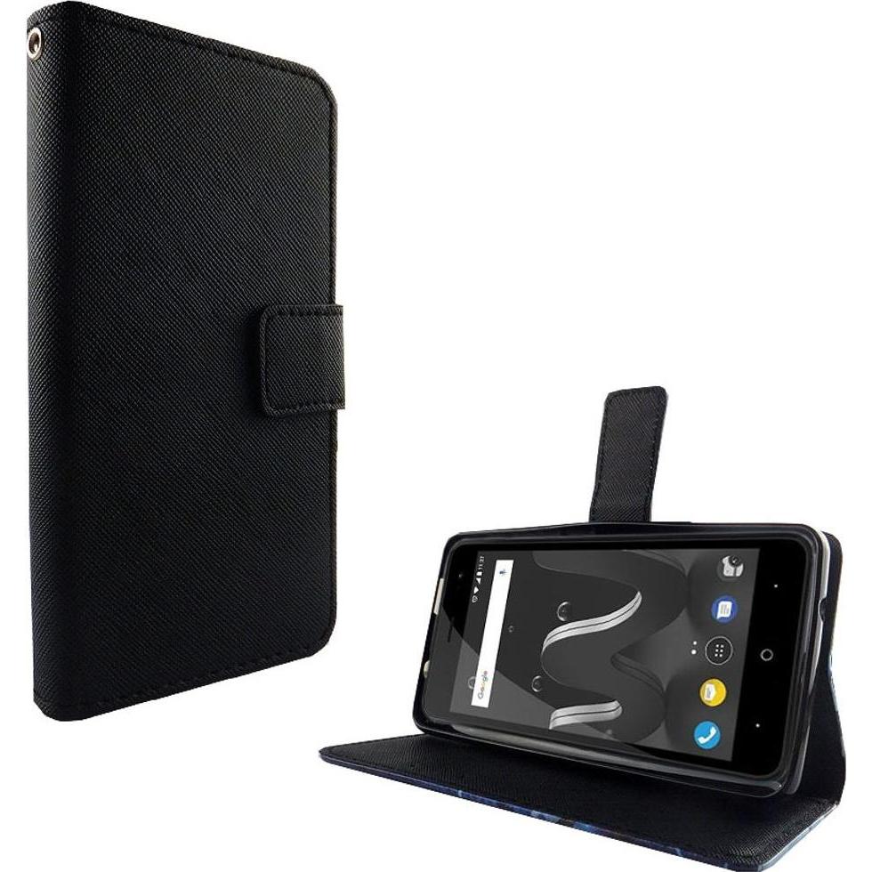 Thumbnail - König Design Hülle Handy Schutz für Wiko Jerry 2 Case Cover Tasche Wallet Etui Handyhülle Neu (Wiko Jerry 2), Smartphone...