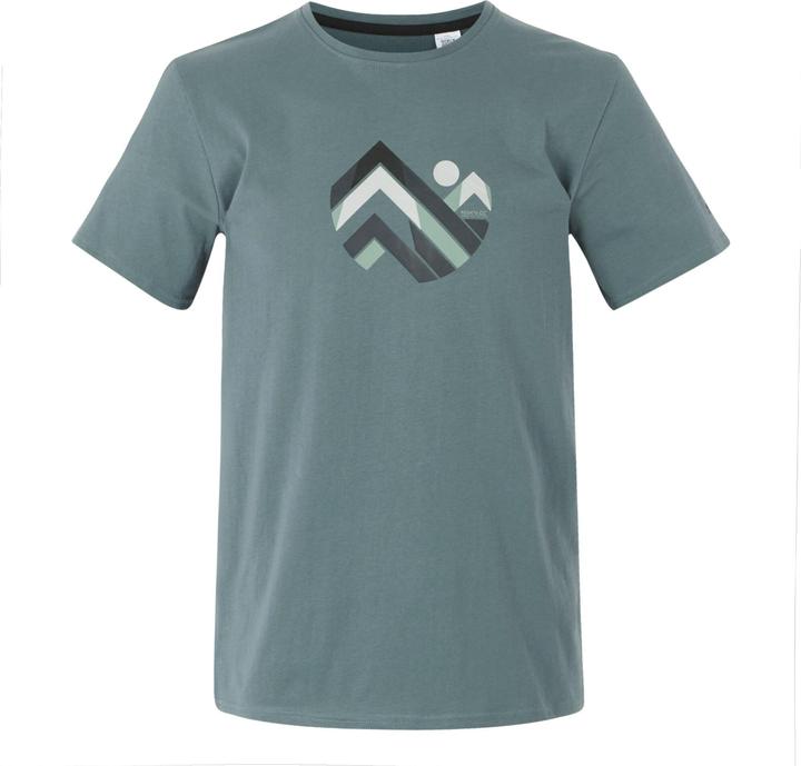 Actual product image Regatta Mens Breezed V Mountain Peaks T-Shirt (S)