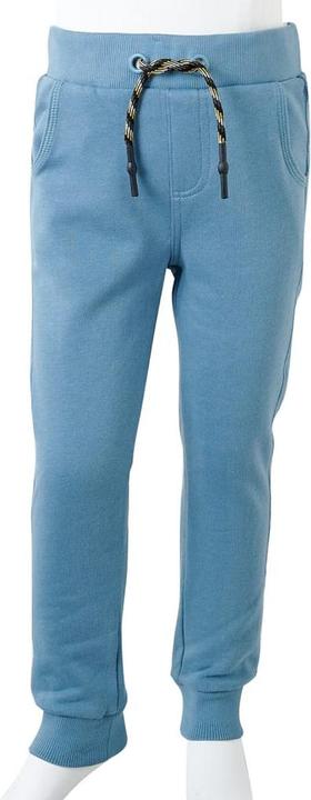 Produktbild vidaXL Kinder-Trainingshose Mittelblau 140,Material: 80 (140)