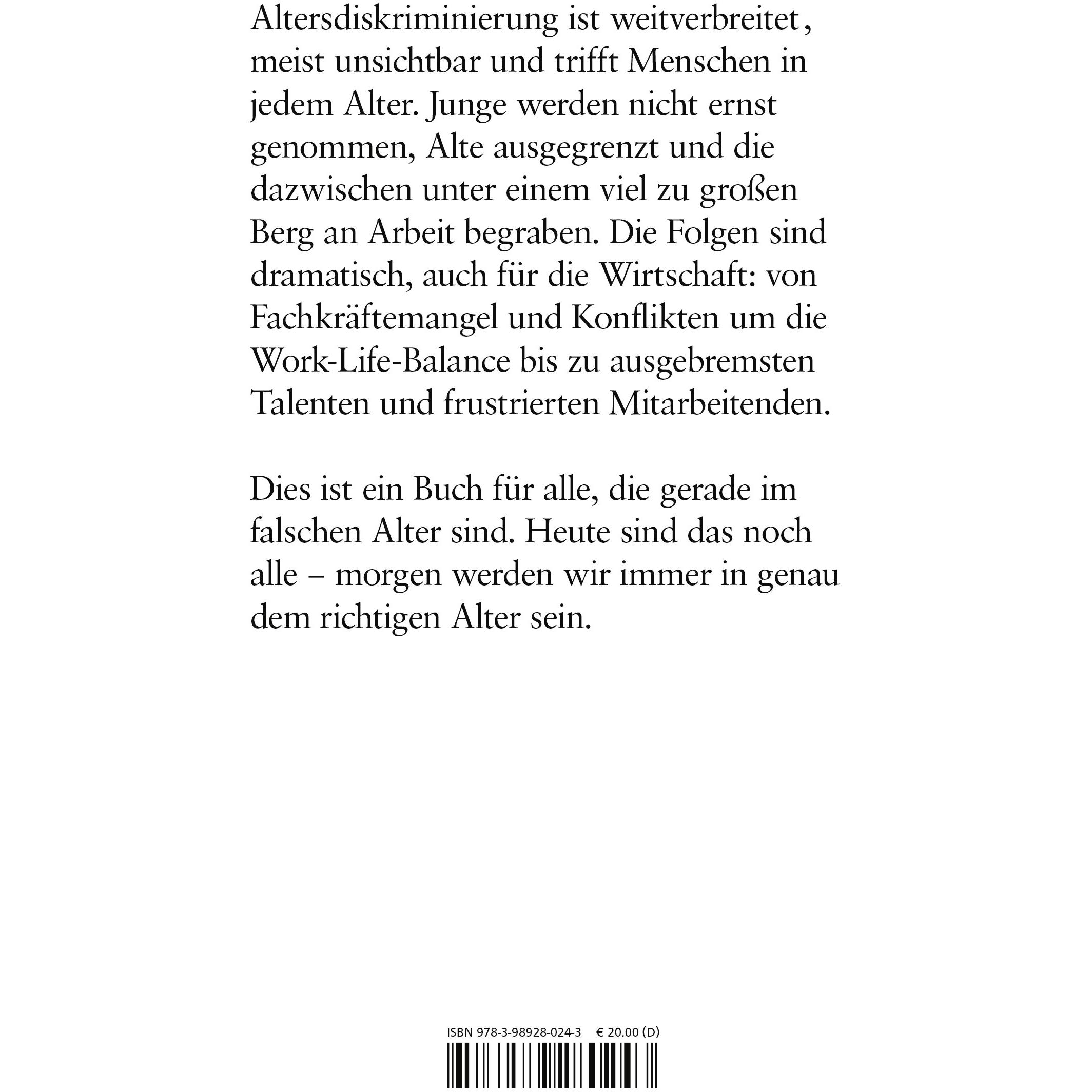 Thumbnail - Zu jung? Zu alt? Egal!, Sachbücher von Clara Vuillemin, Peter Lau