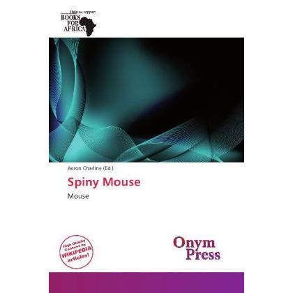 Spiny Mouse, Fachbücher